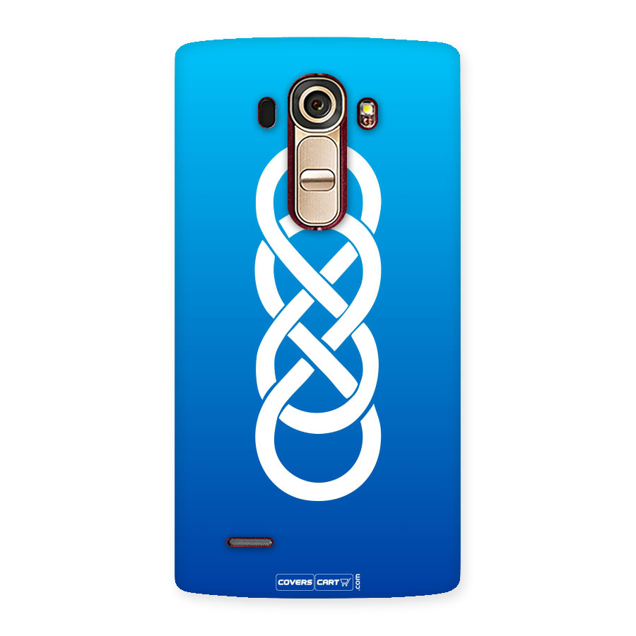 Double Infinity Blue Back Case for LG G4