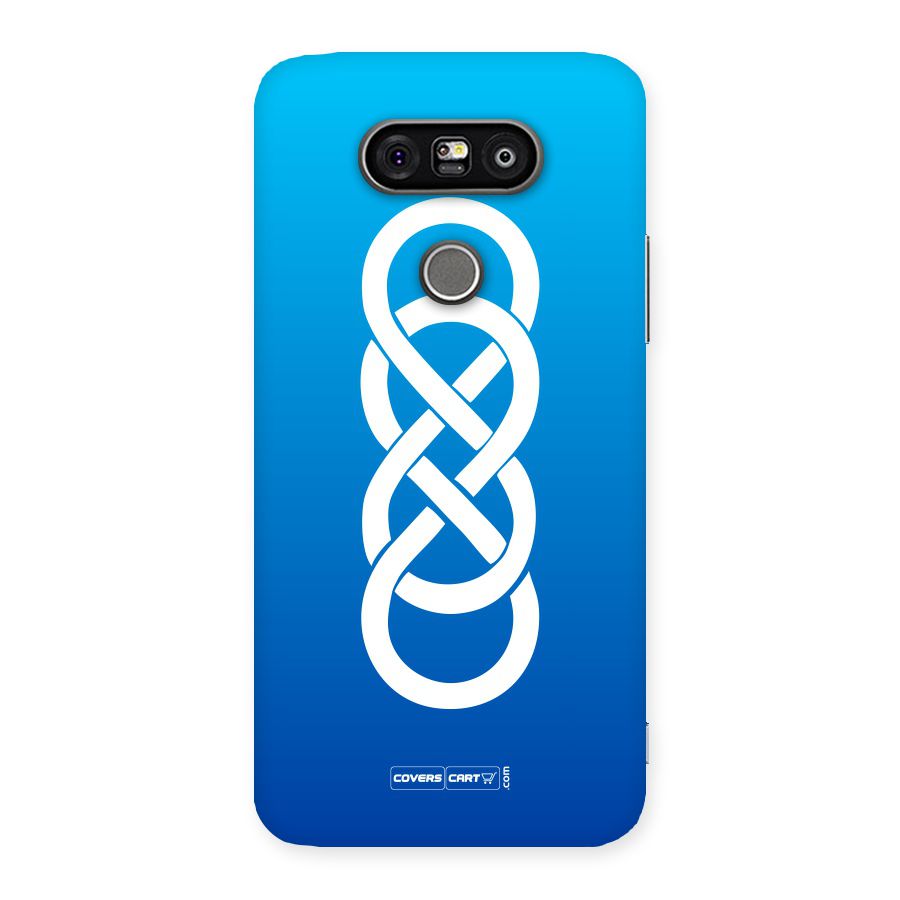 Double Infinity Blue Back Case for LG G5