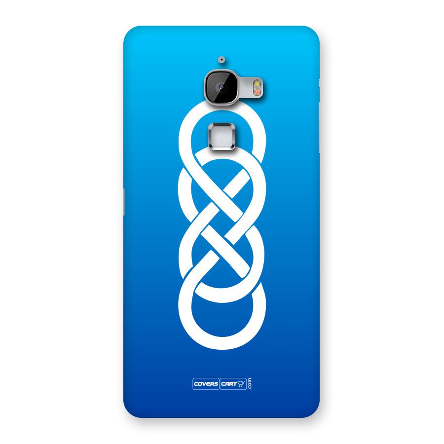 Double Infinity Blue Back Case for LeTV Le Max