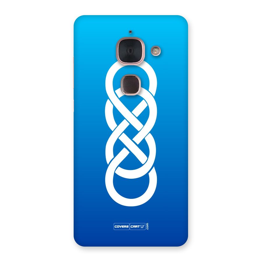 Double Infinity Blue Back Case for Le Max 2