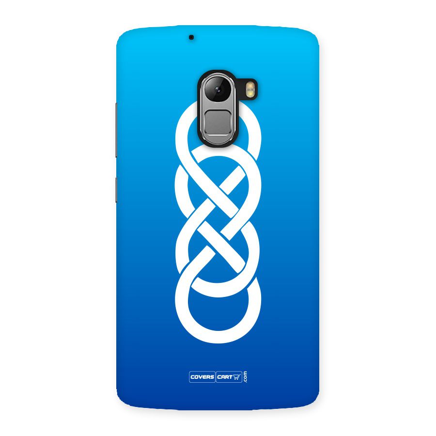 Double Infinity Blue Back Case for Lenovo K4 Note