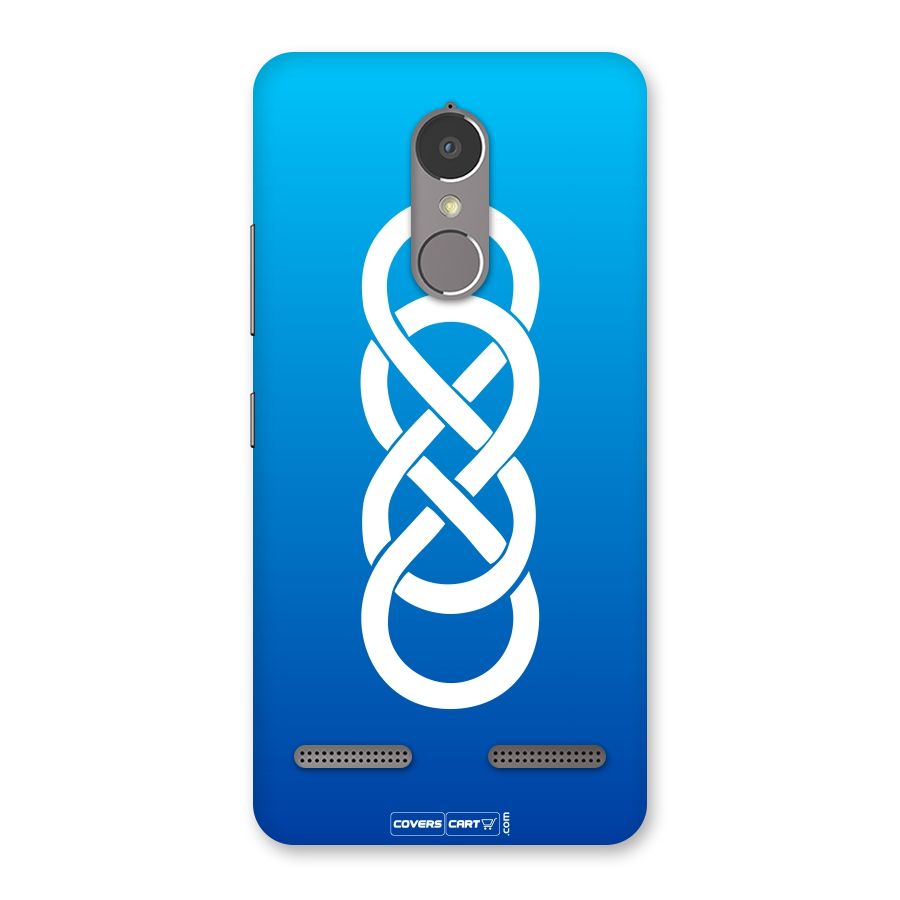 Double Infinity Blue Back Case for Lenovo K6