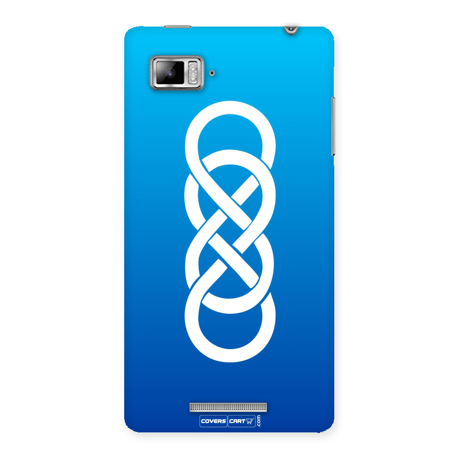 Double Infinity Blue Back Case for Lenovo Vibe Z K910
