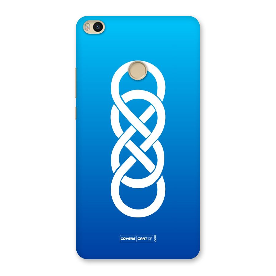 Double Infinity Blue Back Case for Mi Max 2