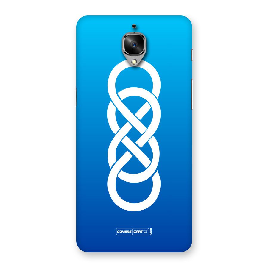 Double Infinity Blue Back Case for OnePlus 3