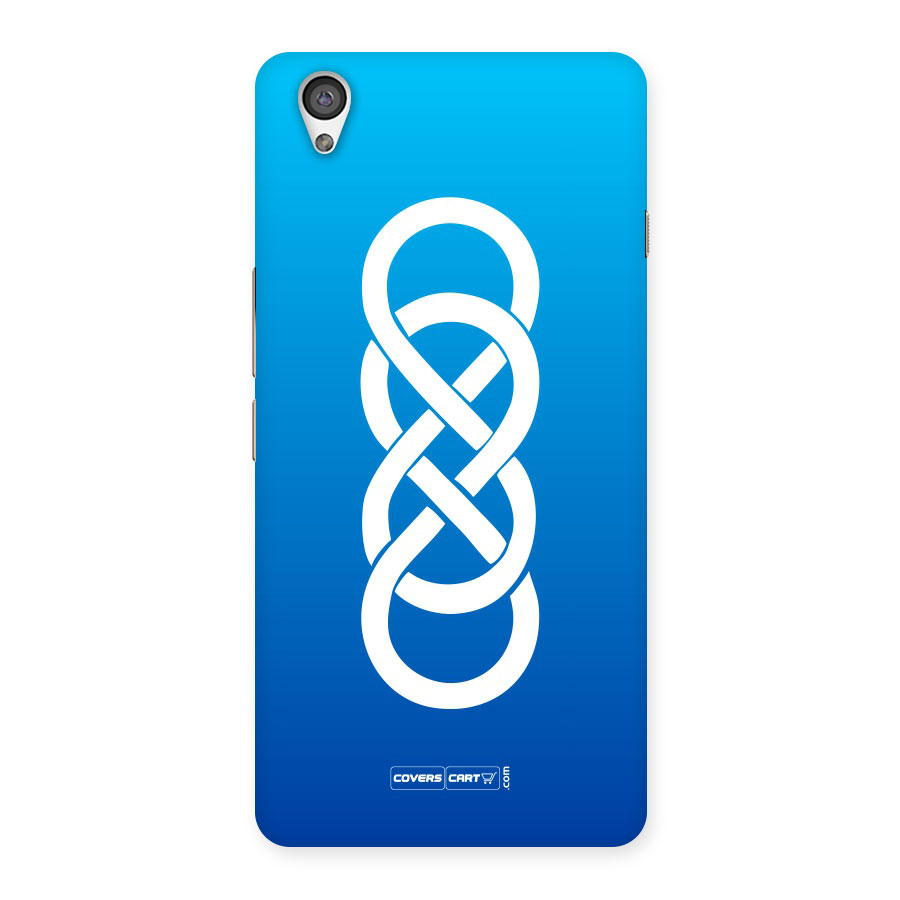 Double Infinity Blue Back Case for OnePlus X