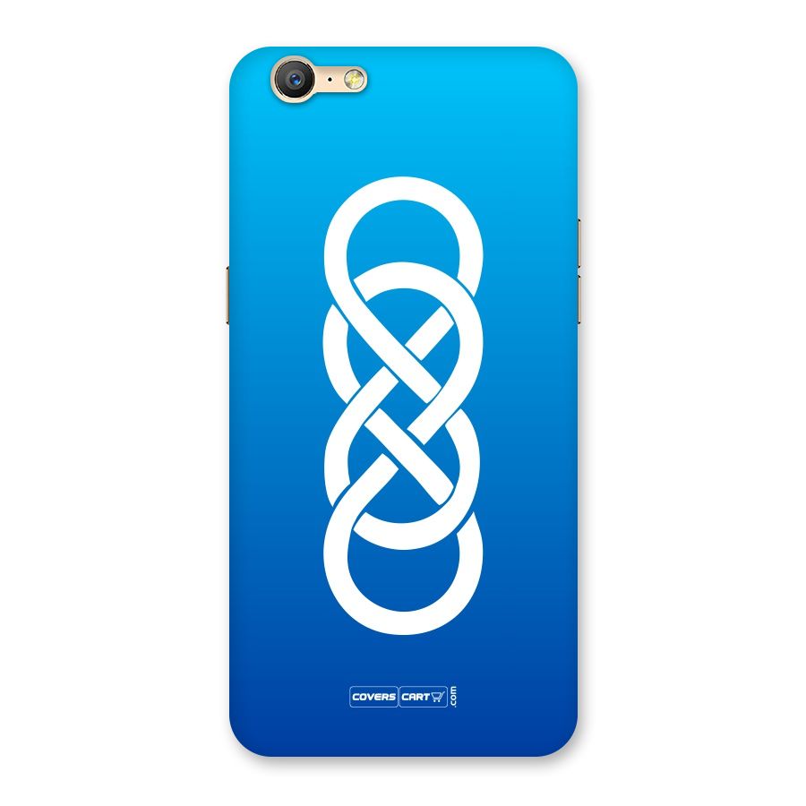 Double Infinity Blue Back Case for Oppo A57