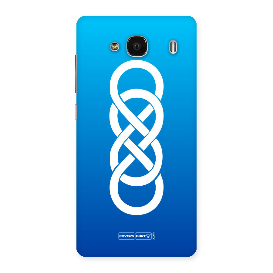 Double Infinity Blue Back Case for Redmi 2