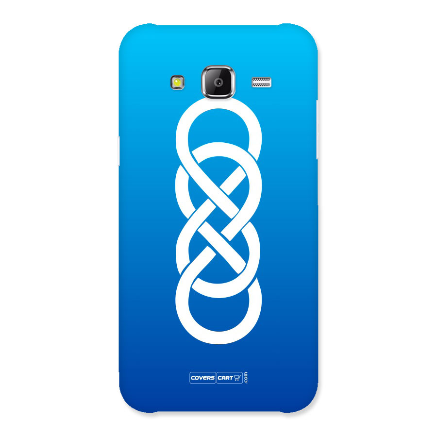 Double Infinity Blue Back Case for Samsung Galaxy J5