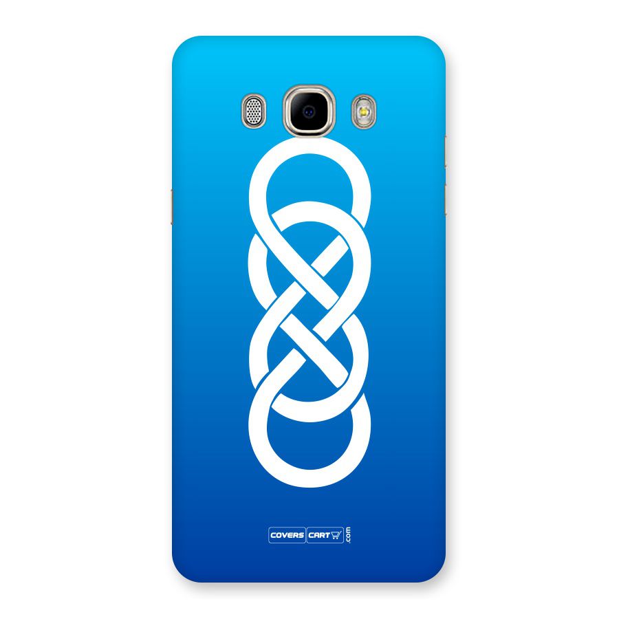 Double Infinity Blue Back Case for Samsung Galaxy J7 2016