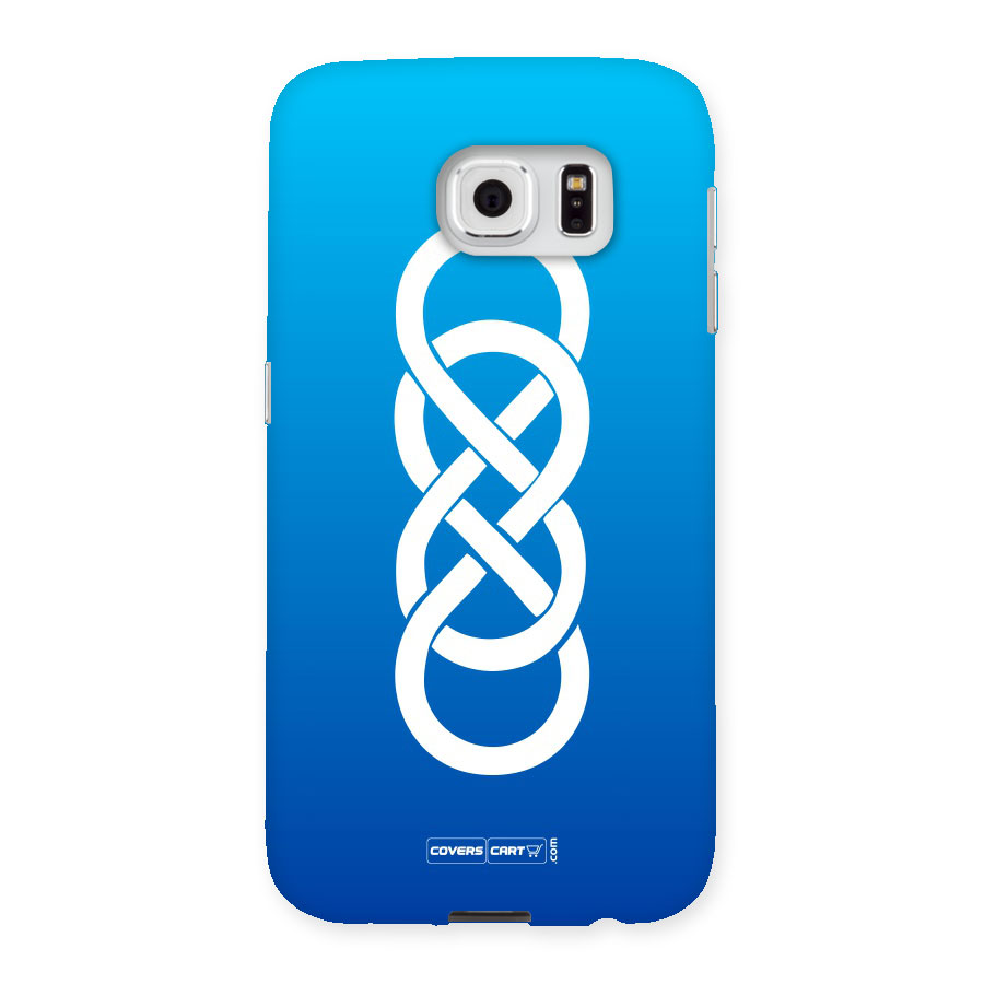 Double Infinity Blue Back Case for Samsung Galaxy S6