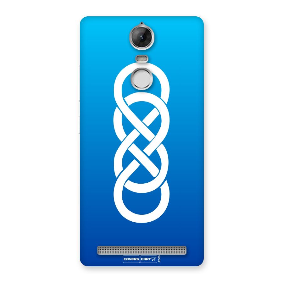 Double Infinity Blue Back Case for Vibe K5 Note