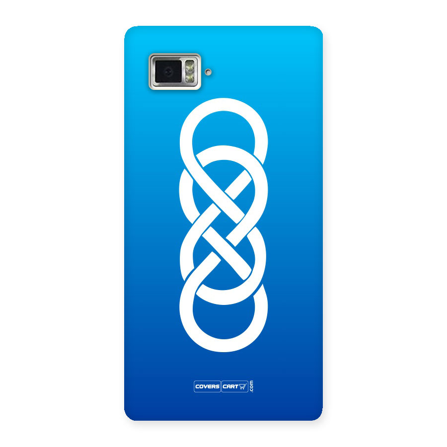 Double Infinity Blue Back Case for Vibe Z2 Pro K920