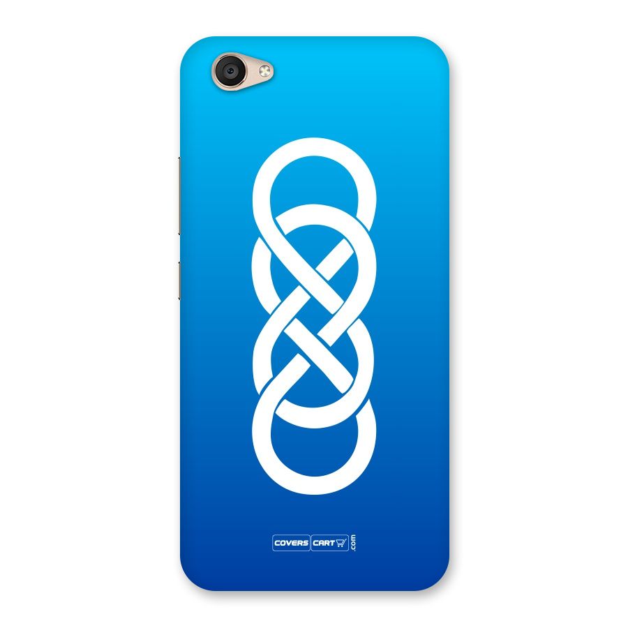 Double Infinity Blue Back Case for Vivo V5 Plus