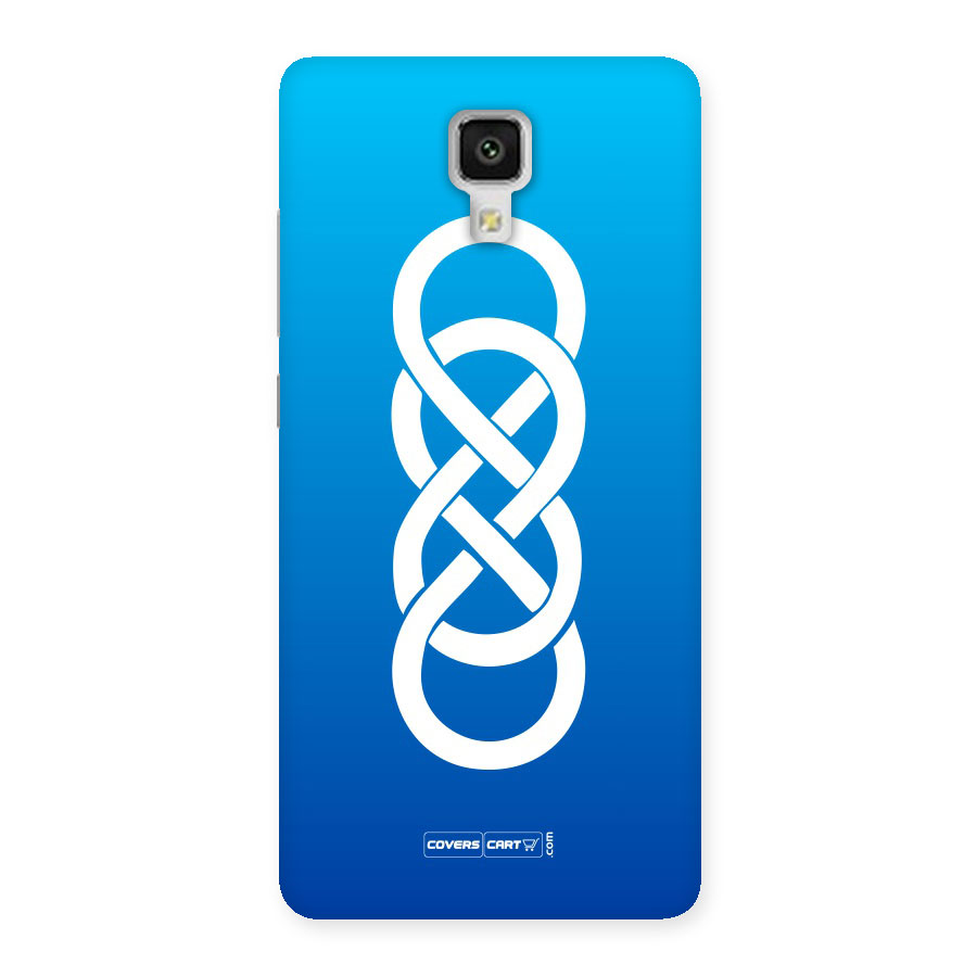 Double Infinity Blue Back Case for Xiaomi Mi 4