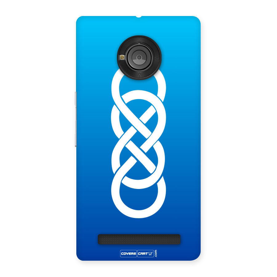 Double Infinity Blue Back Case for Yu Yuphoria