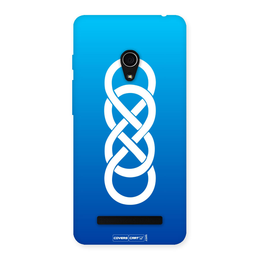 Double Infinity Blue Back Case for Zenfone 5