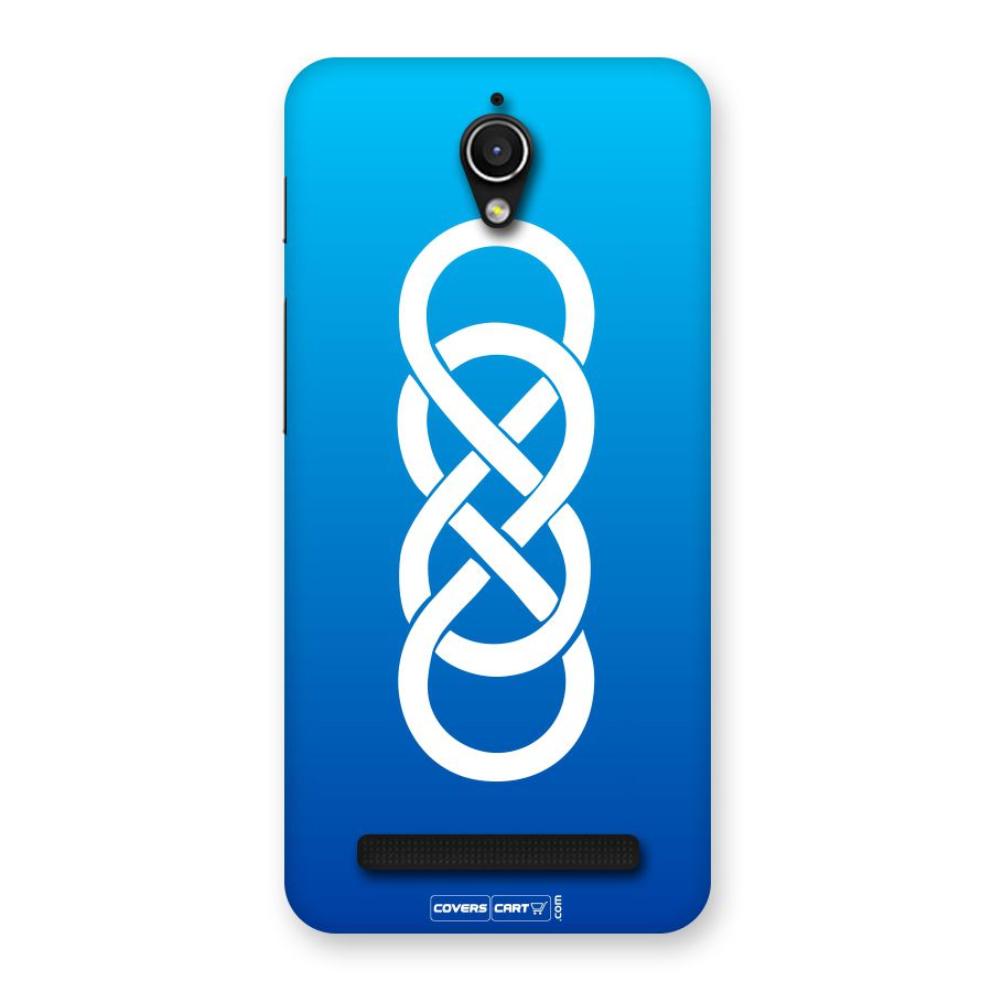 Double Infinity Blue Back Case for Zenfone Go