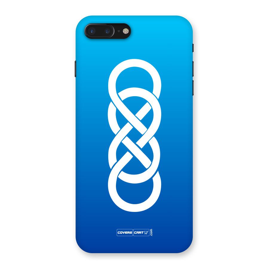 Double Infinity Blue Back Case for iPhone 7 Plus