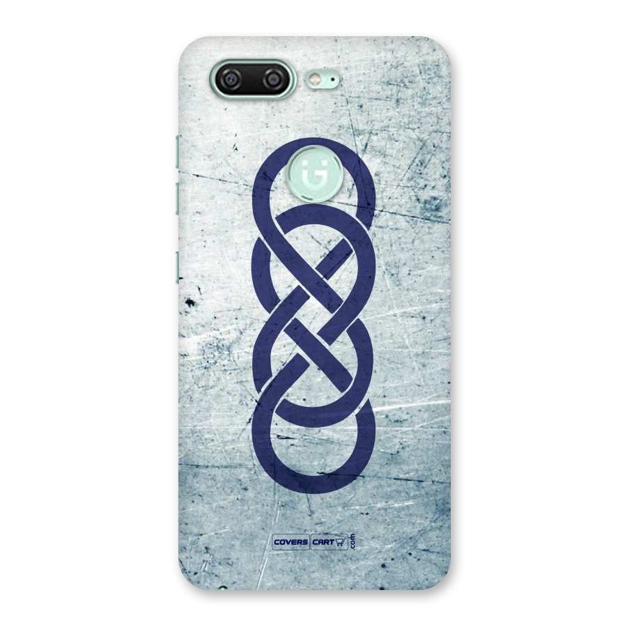 Double Infinity Rough Back Case for Gionee S10