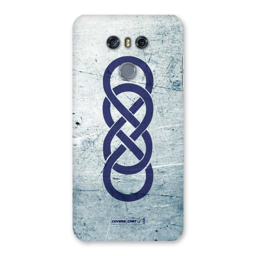 Double Infinity Rough Back Case for LG G6