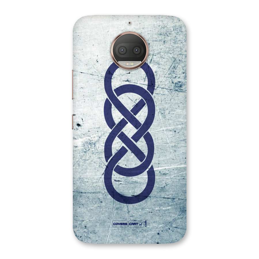 Double Infinity Rough Back Case for Moto G5s Plus
