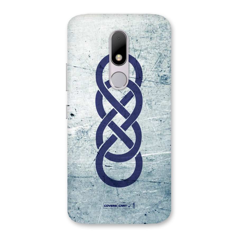 Double Infinity Rough Back Case for Moto M