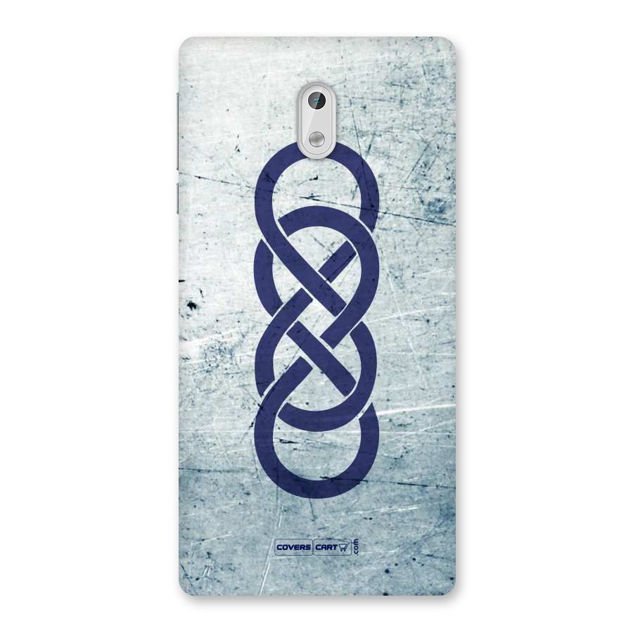 Double Infinity Rough Back Case for Nokia 3