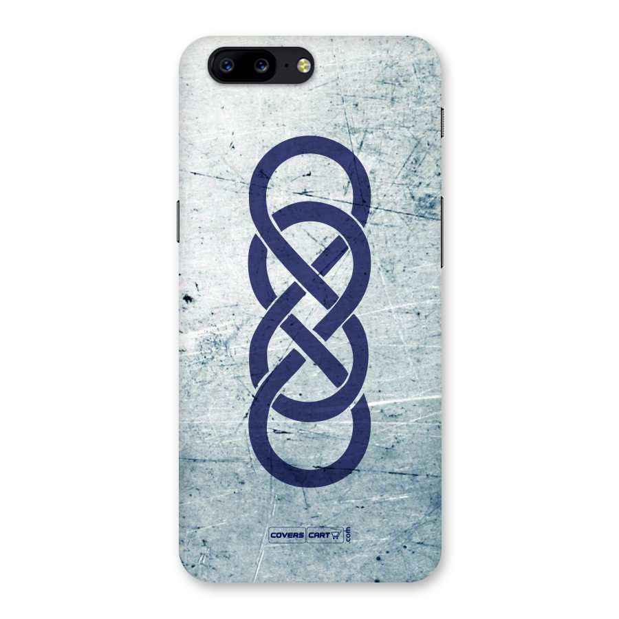 Double Infinity Rough Back Case for OnePlus 5