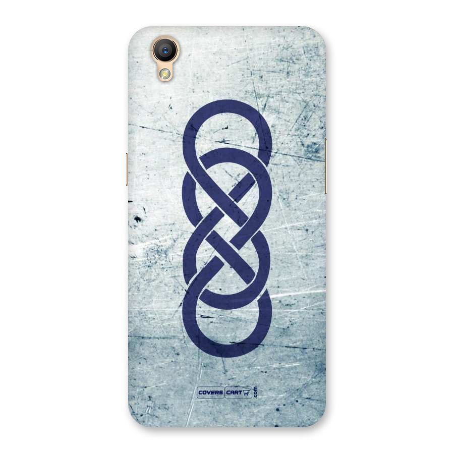 Double Infinity Rough Back Case for Oppo A37