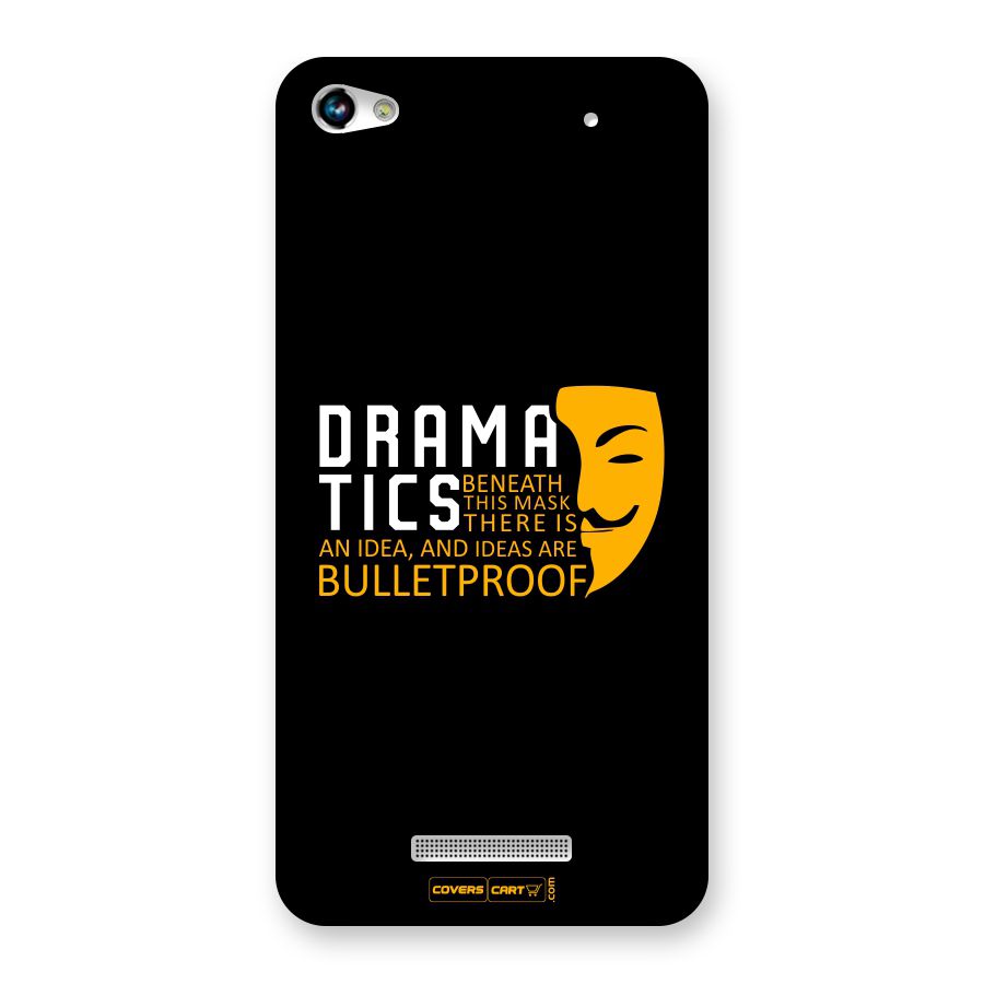 Dramatics Back Case for Canvas Hue 2 A316