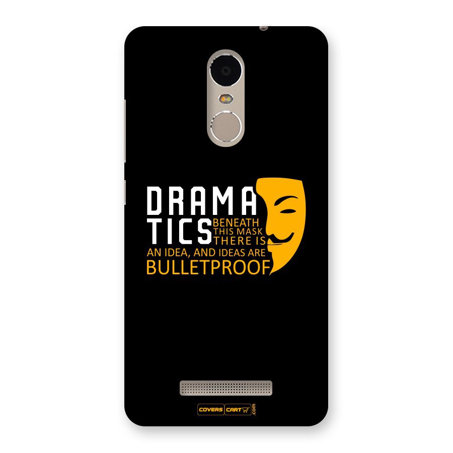 Dramatics Back Case for Xiaomi Redmi Note 3