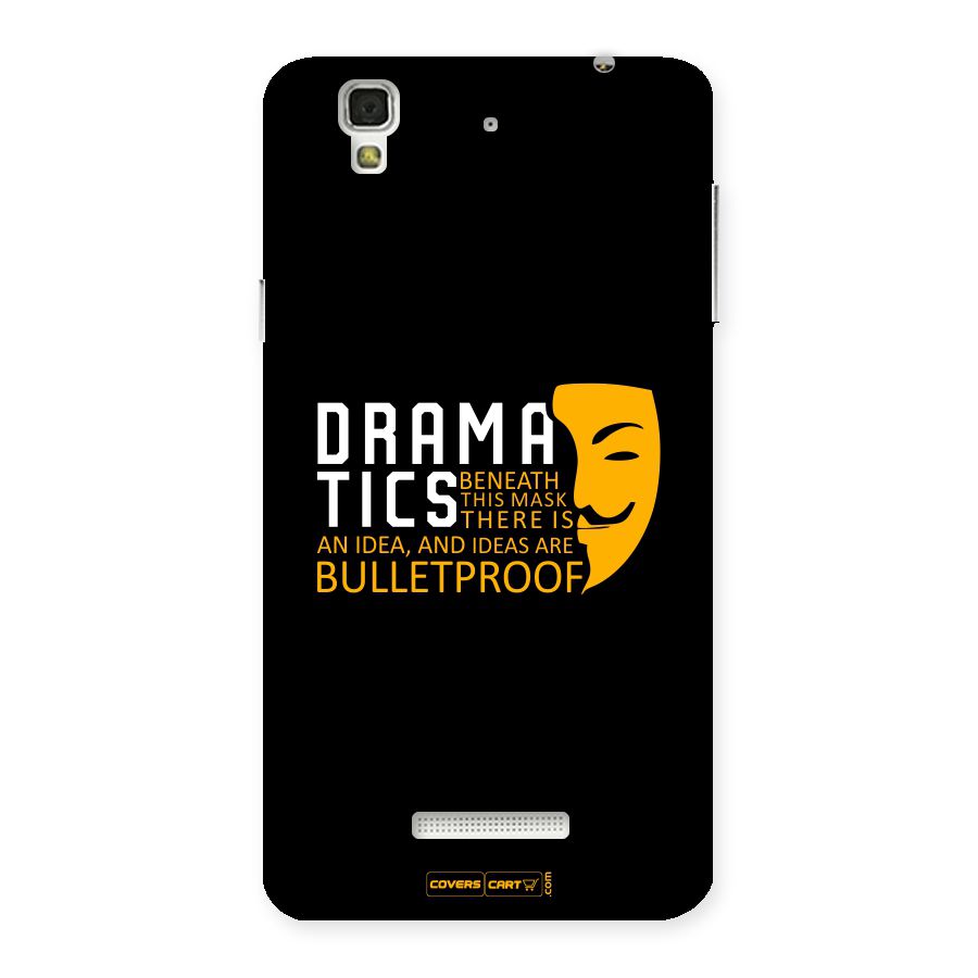 Dramatics Back Case for YU Yureka Plus