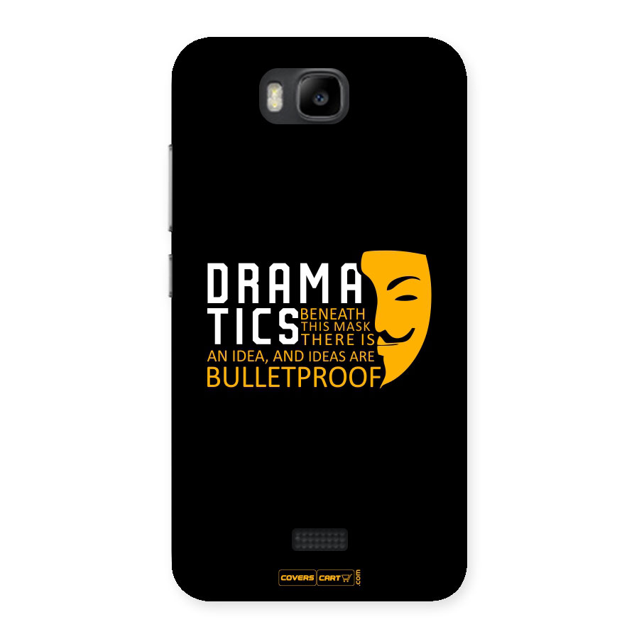 Dramatics Back Case for Honor Bee