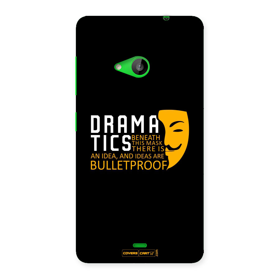 Dramatics Back Case for Lumia 535