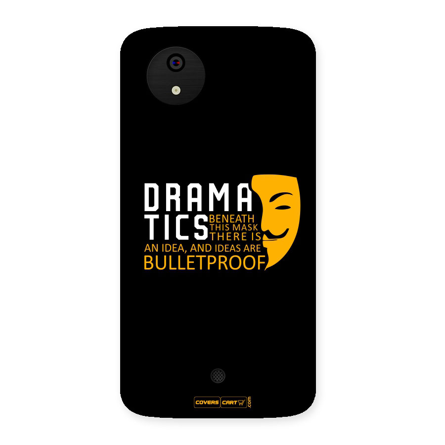 Dramatics Back Case for Micromax Canvas A1