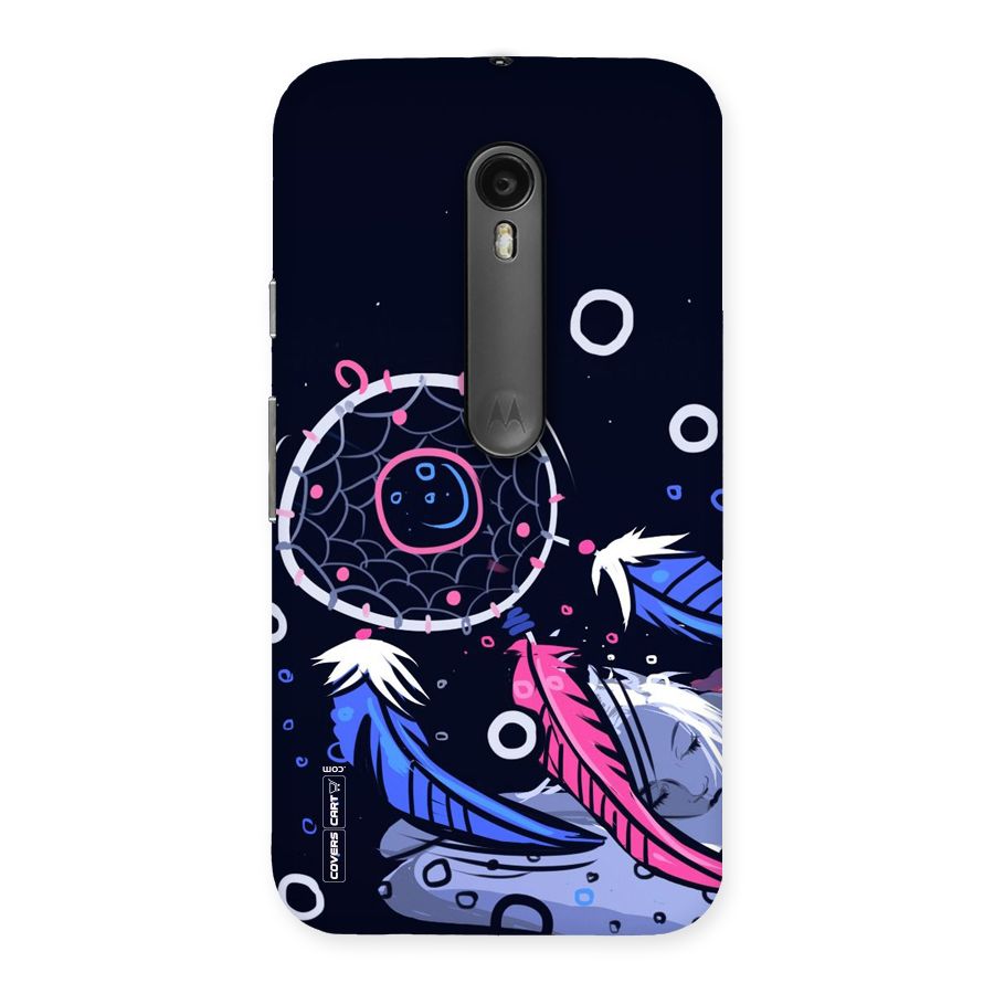 Dream Catcher Minimal Back Case for Moto G Turbo