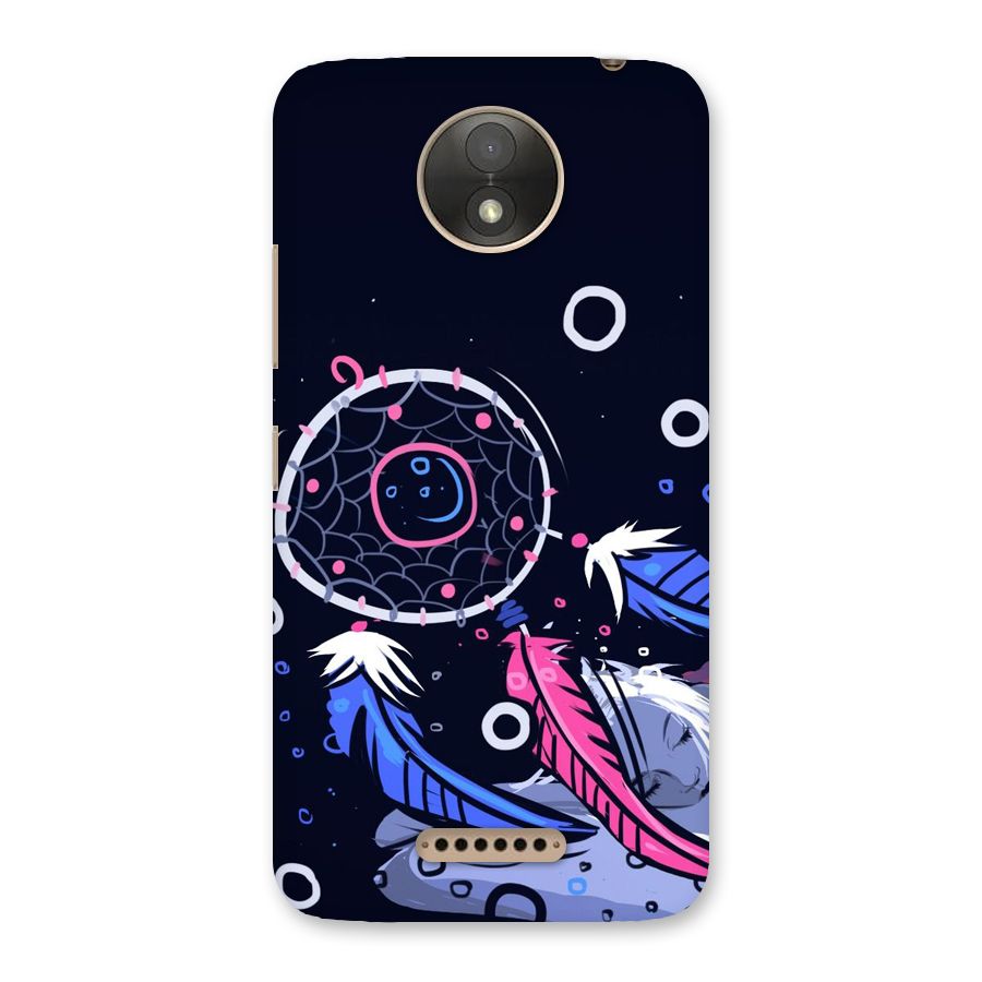 Dream Catcher Minimal Back Case for Moto C Plus