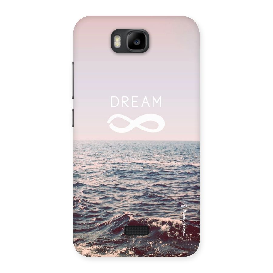 Dream Infinity Back Case for Honor Bee