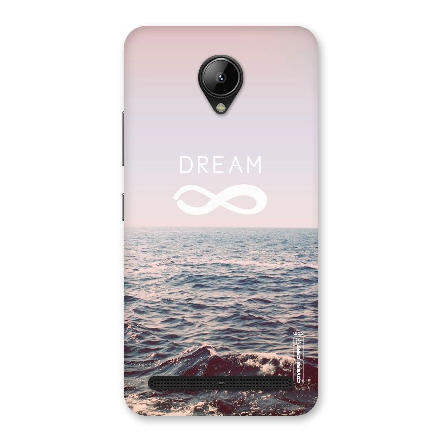Dream Infinity Back Case for Lenovo C2