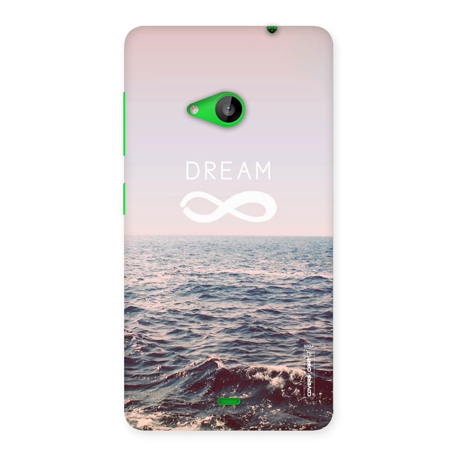 Dream Infinity Back Case for Lumia 535