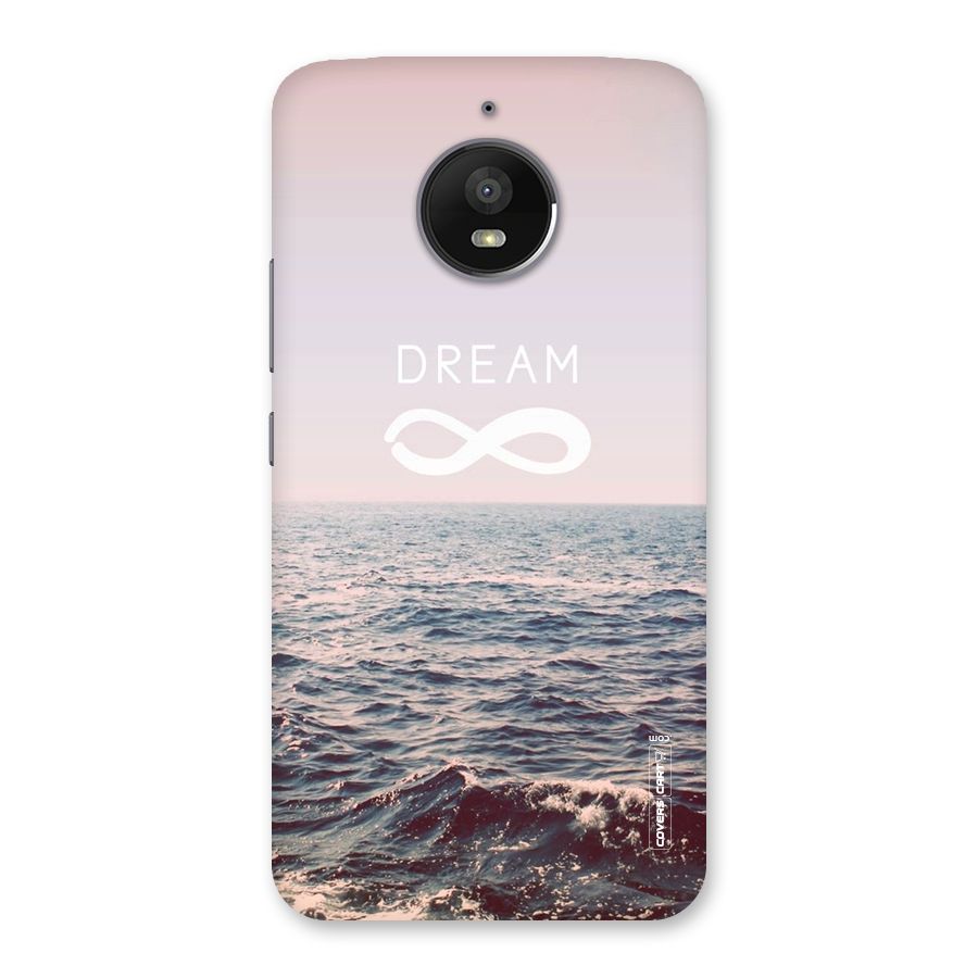 Dream Infinity Back Case for Moto E4 Plus