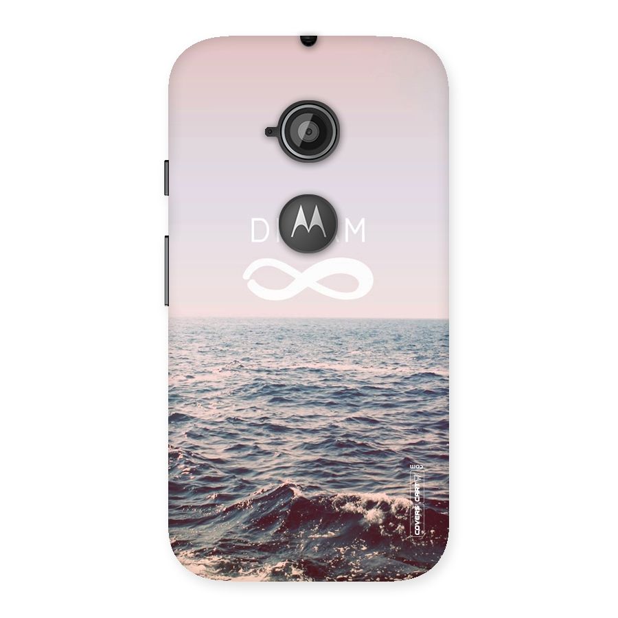 Dream Infinity Back Case for Moto E 2nd Gen