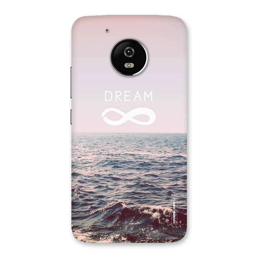 Dream Infinity Back Case for Moto G5