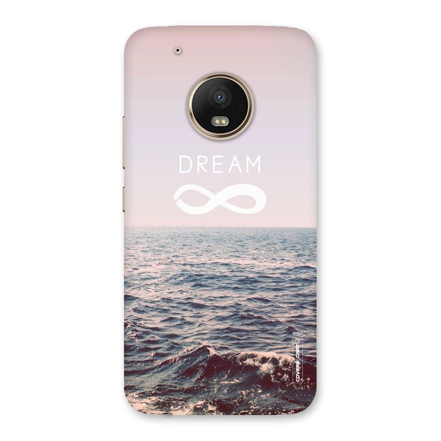 Dream Infinity Back Case for Moto G5 Plus