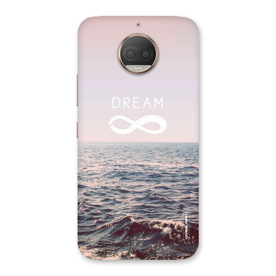 Dream Infinity Back Case for Moto G5s Plus