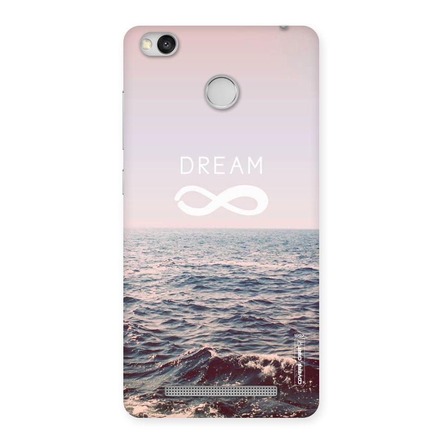 Dream Infinity Back Case for Redmi 3S Prime