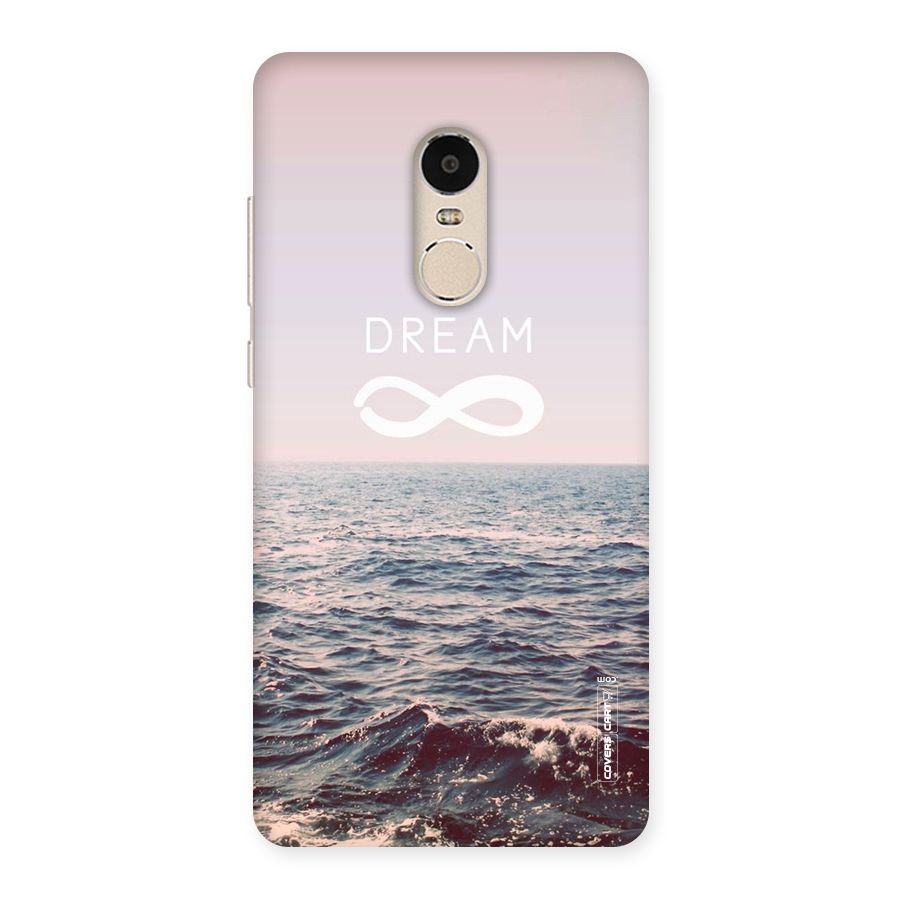 Dream Infinity Back Case for Xiaomi Redmi Note 4