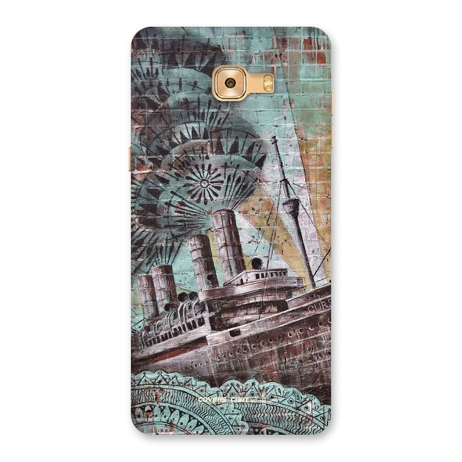 Dream Ship Back Case for Galaxy C9 Pro