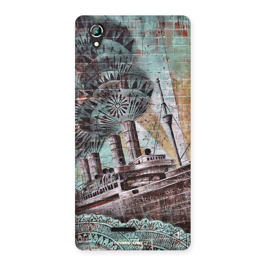 Dream Ship Back Case for Lava Iris 800